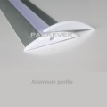 U shape aluminum profile 52*8mm